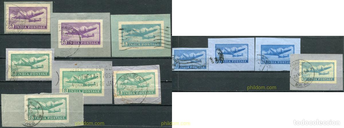 Sellos: 787885 USED INDIA INGLESA 1929 AVION