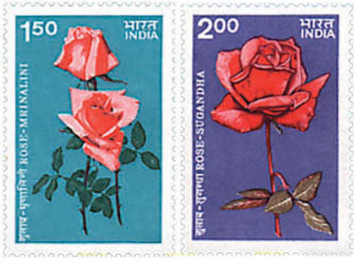 Sellos: 89744 MNH INDIA 1984 ROSAS