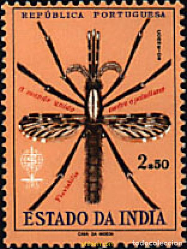 Timbres: 29305 MNH INDIA PORTUGUESA 1962 MOSQUITOS