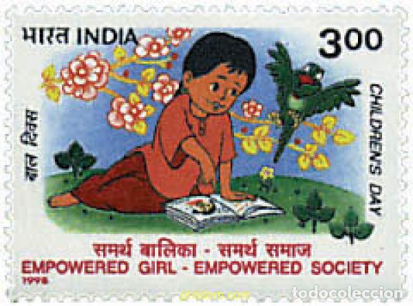 Sellos: 55691 MNH INDIA 1998 DIA DEL NI&Ntilde;O