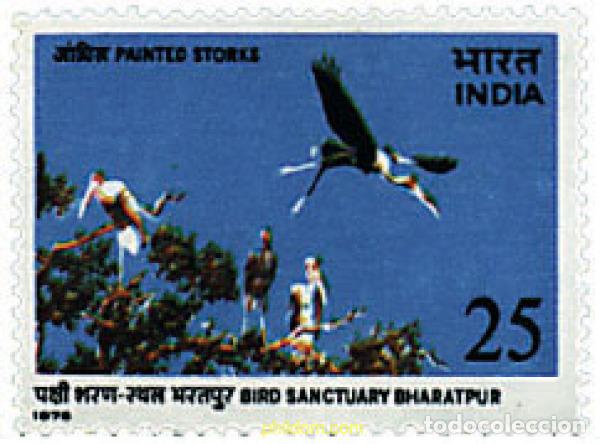 Selos: 31384 MNH INDIA 1976 SANTUARIO DE AVES DE BHARATPUR