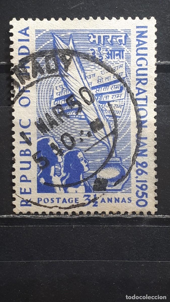 Sellos: INDIA. A&Ntilde;O 1950. &deg;. YVERT 28