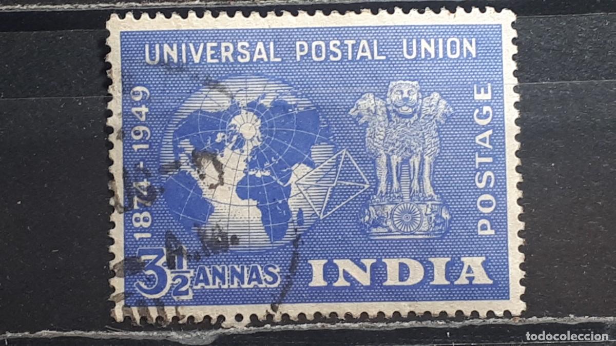 Briefmarken: INDIA. A&Ntilde;O 1949. &deg;. YVERT 25