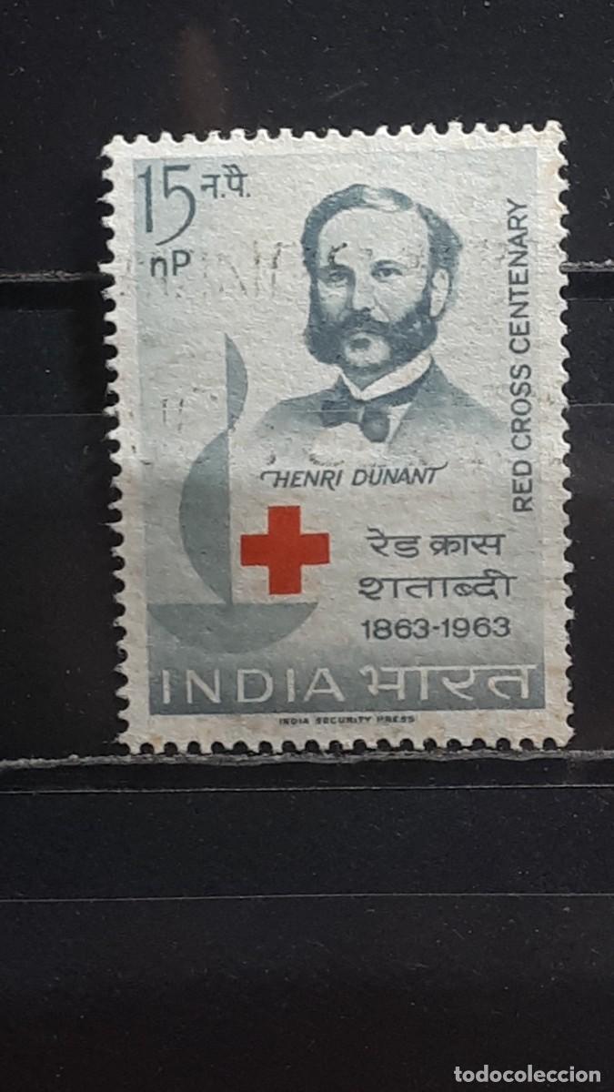 Sellos: INDIA. A&Ntilde;O 1963. &deg;. YVERT 159