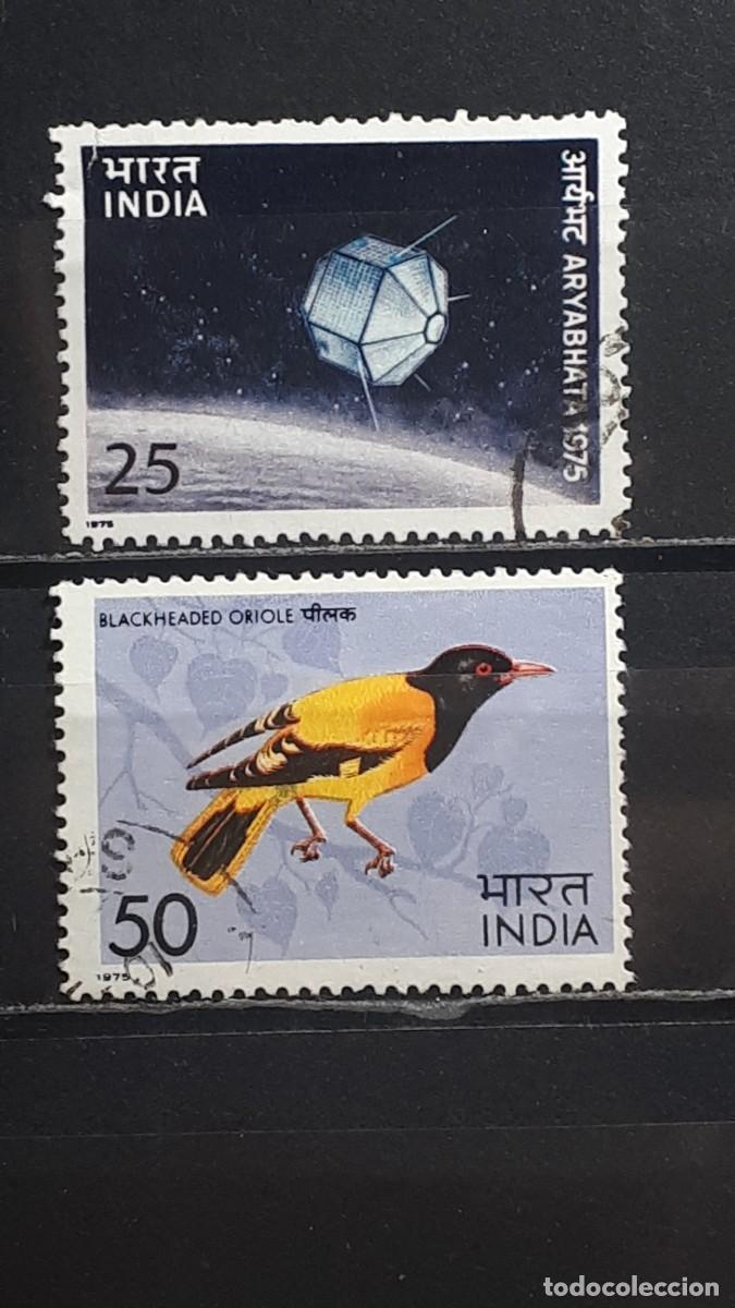 Sellos: INDIA. A&Ntilde;O 1975. &deg;. YVERT 427, 429