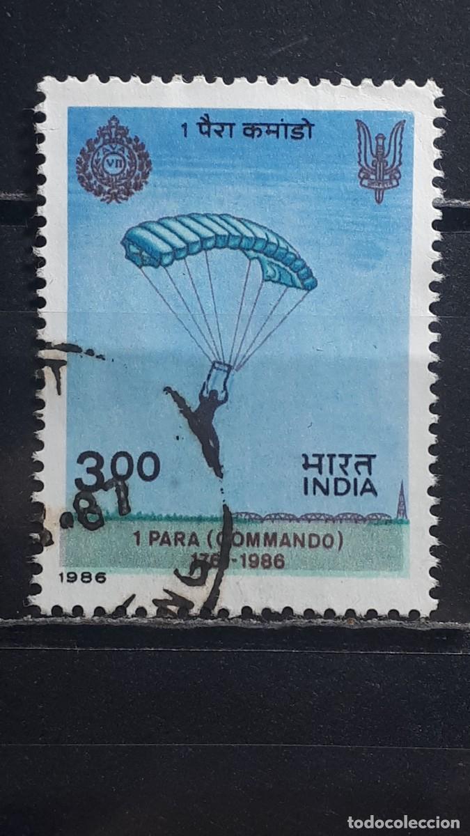 Sellos: INDIA. A&Ntilde;O 1986. &deg;. YVERT 879