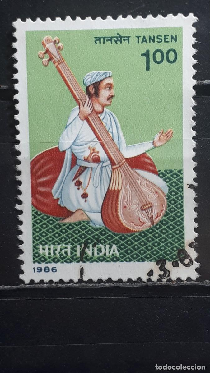 Sellos: INDIA. A&Ntilde;O 1986. &deg;. YVERT 887