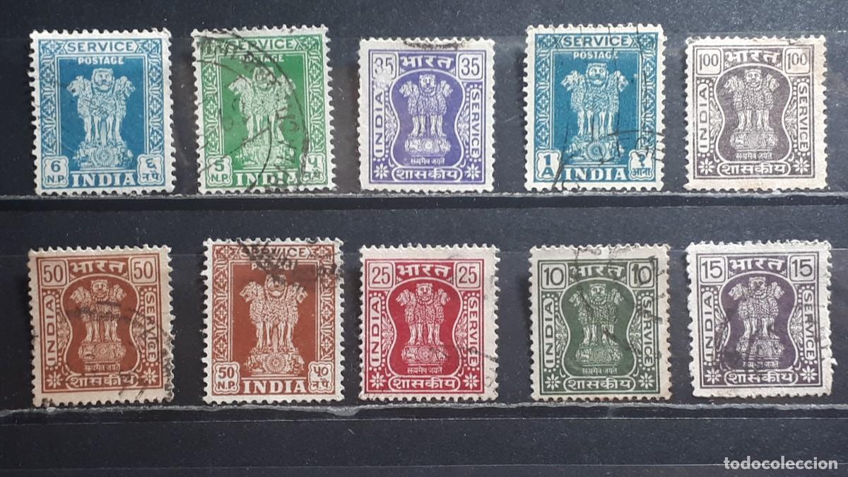 Sellos: INDIA. &deg;. A CATALOGAR