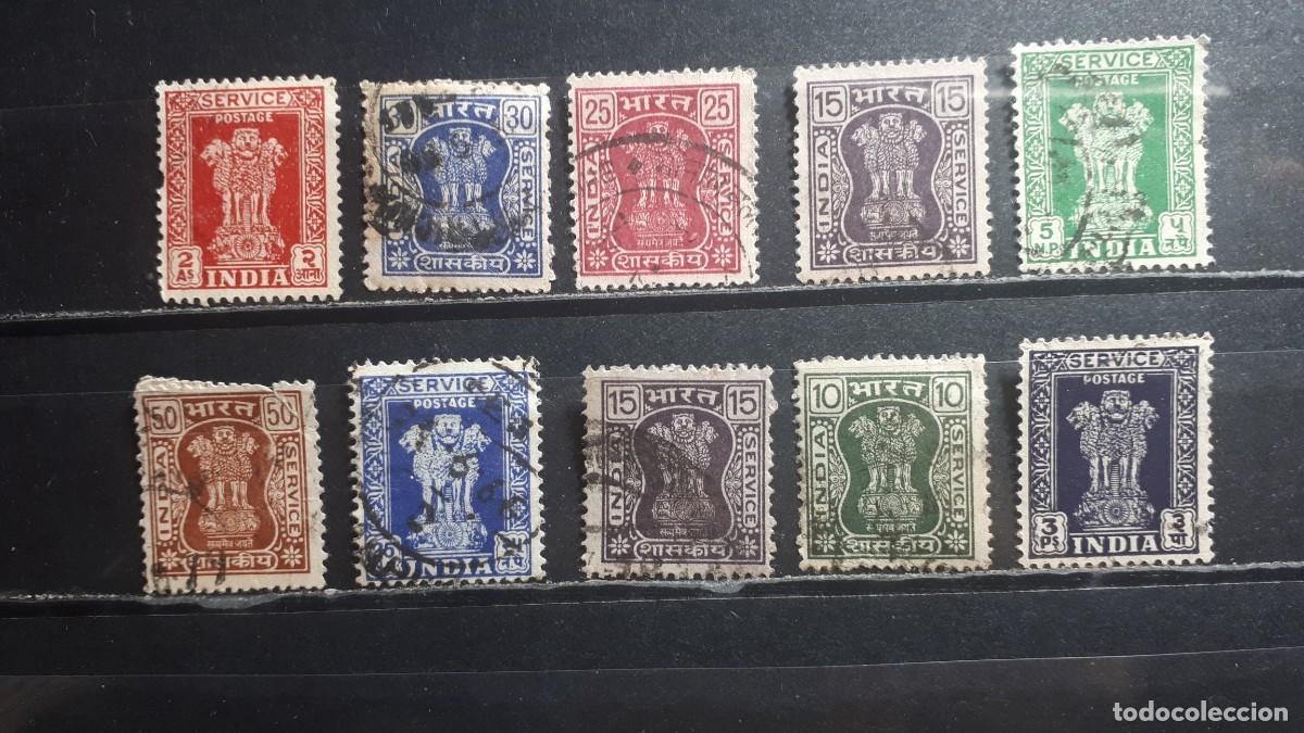 Sellos: INDIA. &deg;. A CATALOGAR
