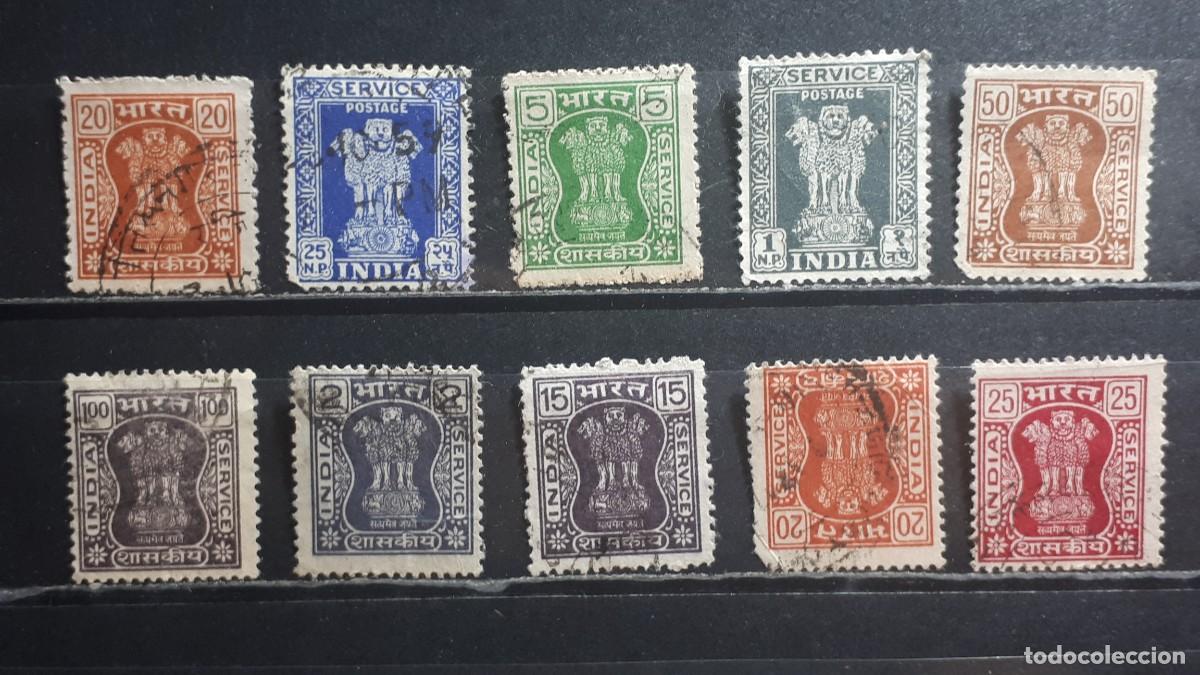 Sellos: INDIA. &deg;. A CATALOGAR