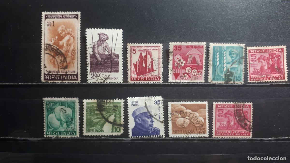 Sellos: INDIA. &deg;. A CATALOGAR