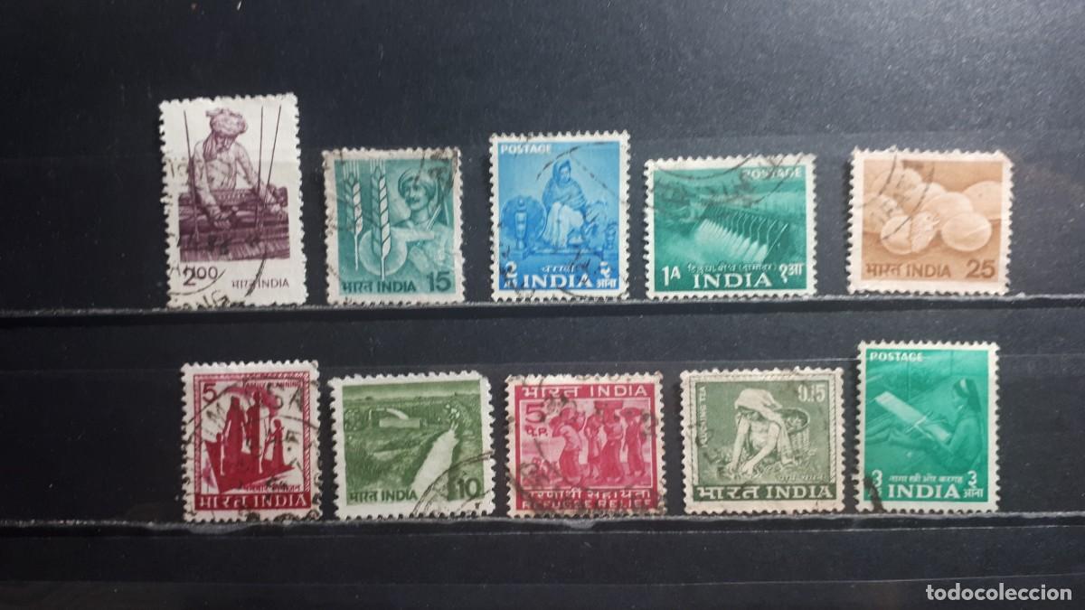 Sellos: INDIA. &deg;. A CATALOGAR