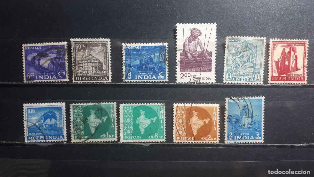 Sellos: INDIA. &deg;. A CATALOGAR