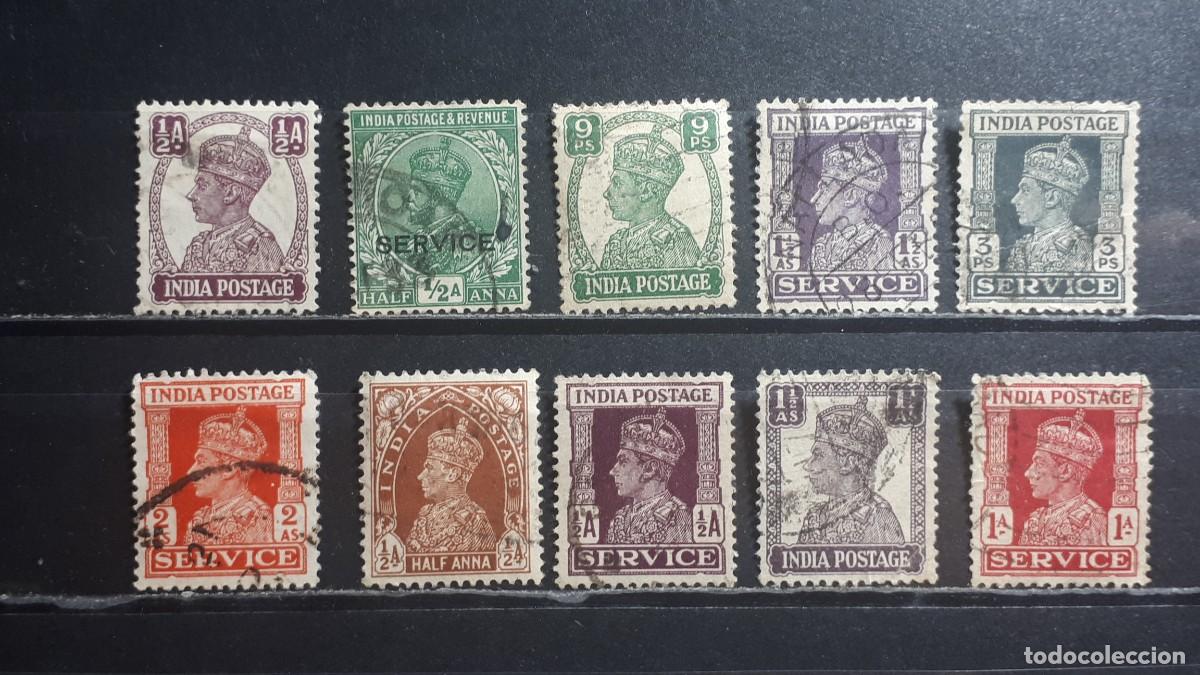 Sellos: INDIA. &deg;. A CATALOGAR