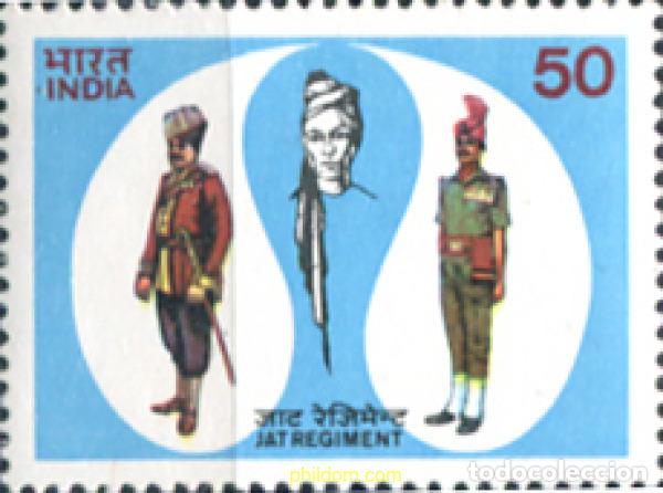 Timbres: 326103 MNH INDIA 1983 UNIFORMES MILITARES