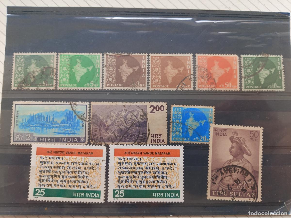 Sellos: India. Lote de sellos - Foto 1