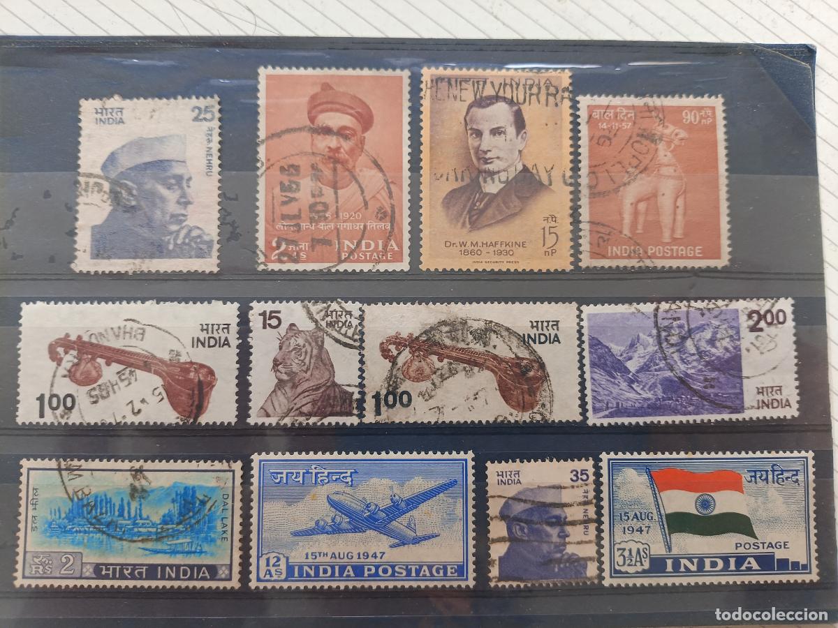 Sellos: India. Lote de sellos - Foto 1