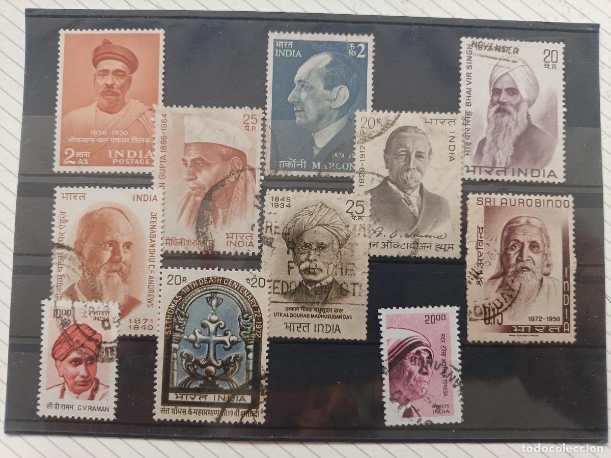 Sellos: India. Lote de sellos - Foto 1
