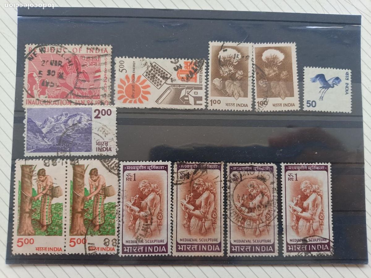 Sellos: India. Lote de sellos - Foto 1