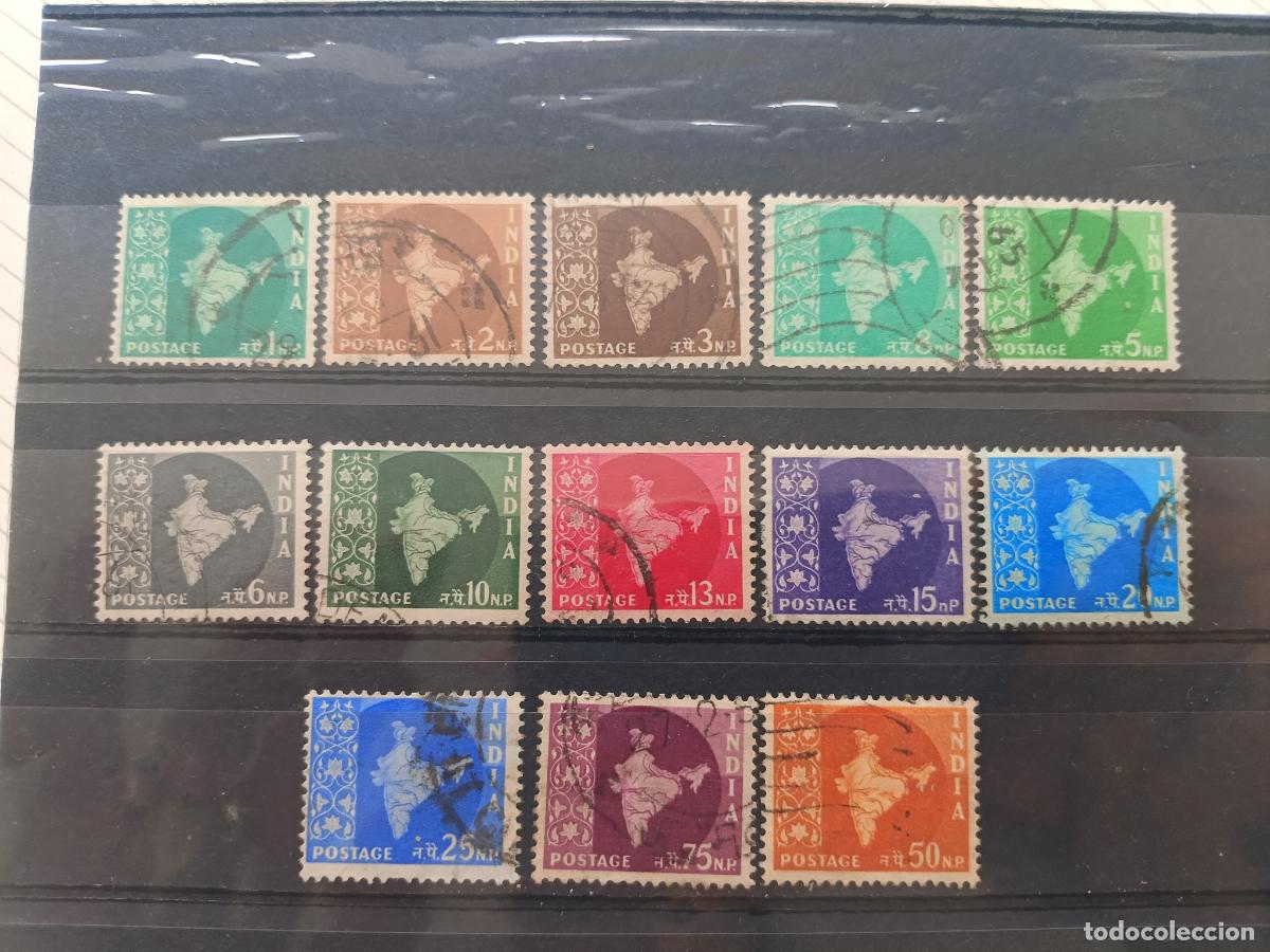 Sellos: India. Lote de sellos