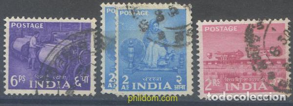 Sellos: 662041 USED INDIA 1955 PLAN QUINQUENAL
