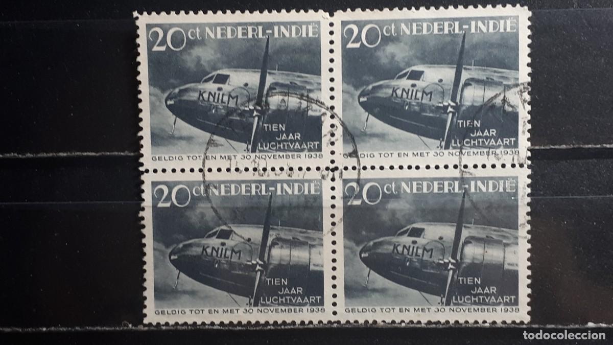Sellos: INDIA HOLANDESA. A&Ntilde;O 1938. &deg;. YVERT A&eacute;reo 19