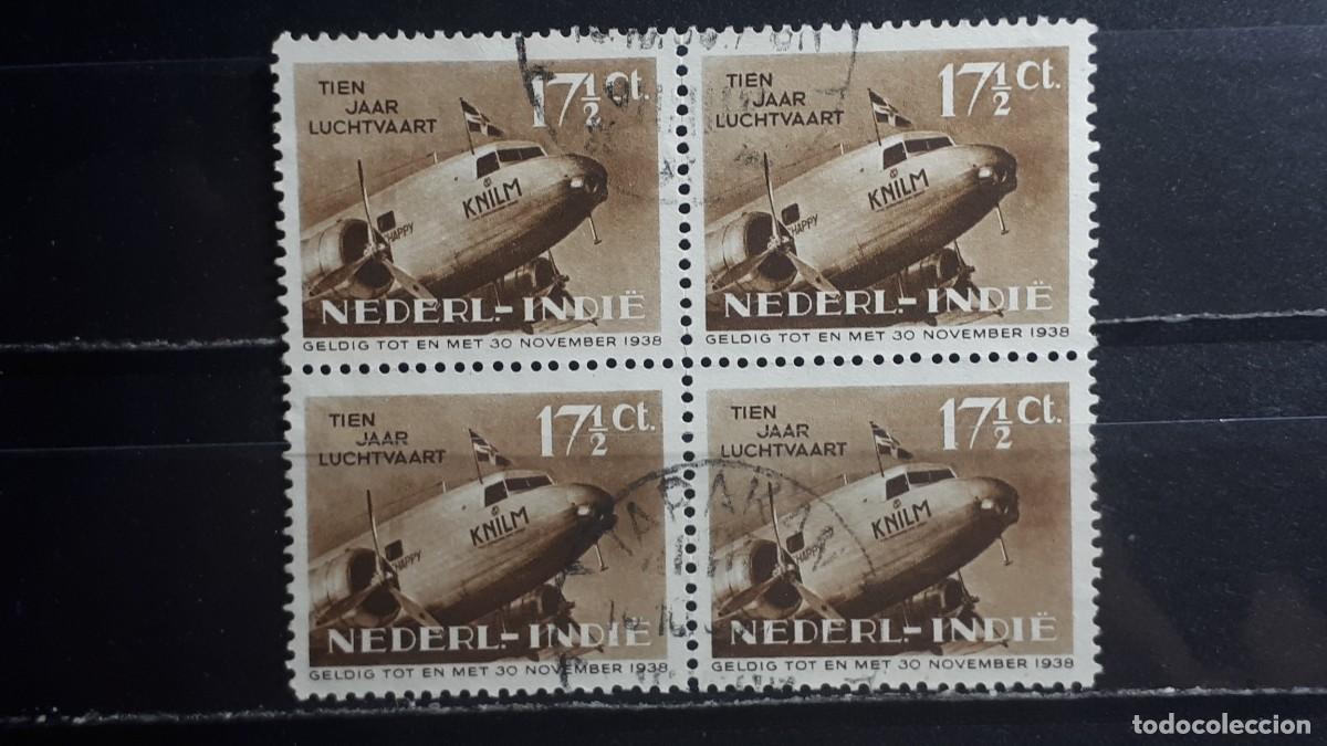 Sellos: INDIA HOLANDESA. A&Ntilde;O 1938. &deg;. YVERT A&eacute;reo 18