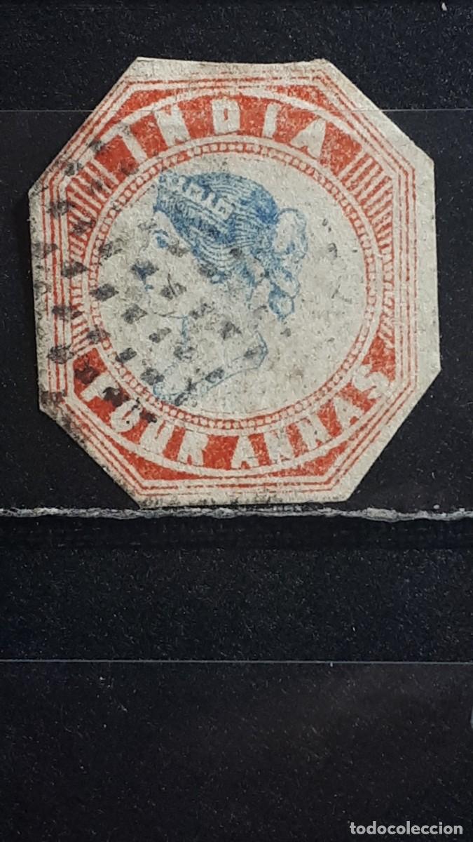 Sellos: INDIA INGLESA. A&Ntilde;O 1854. &deg;. YVERT 5