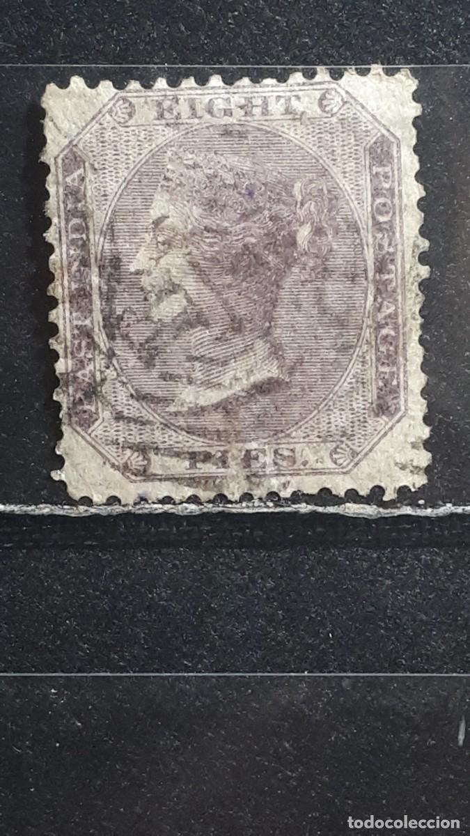 Sellos: INDIA INGLESA. A&Ntilde;O 1856. &deg;. YVERT 10