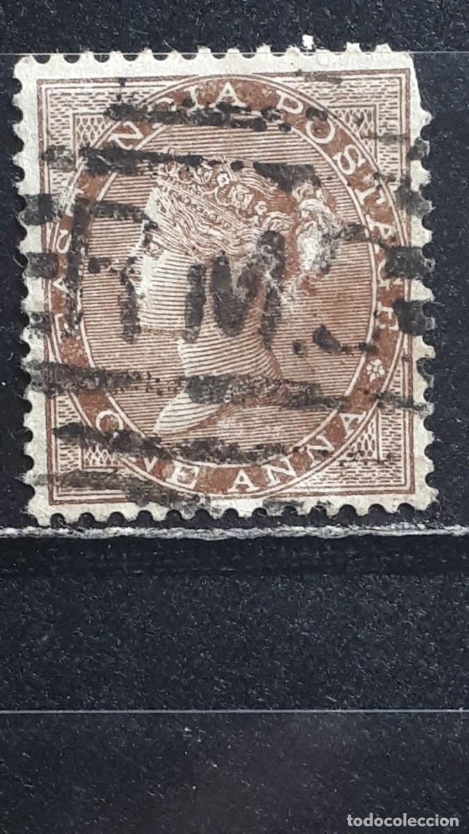 Sellos: INDIA INGLESA. A&Ntilde;O 1865. &deg;. YVERT 21