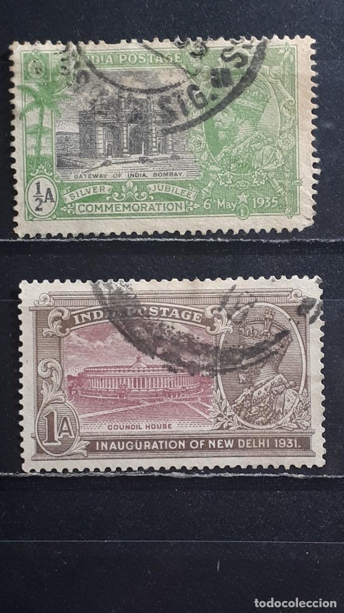Sellos: INDIA INGLESA. A&Ntilde;O 1931. &deg;. YVERT 128/9