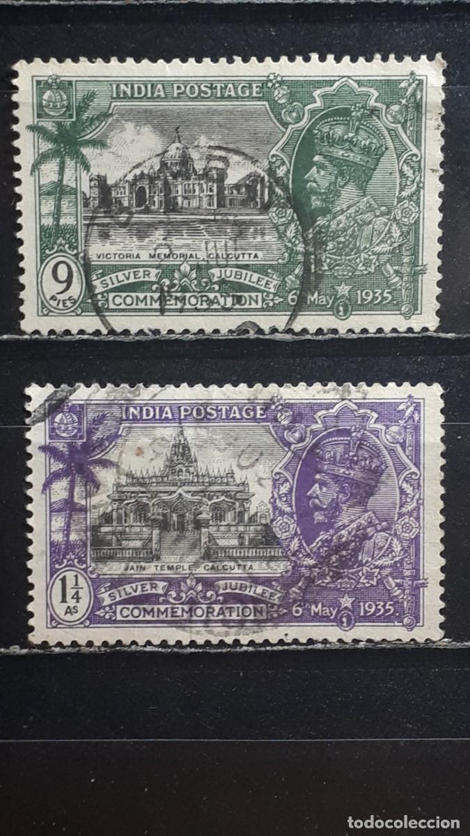 Sellos: INDIA INGLESA. A&Ntilde;O 1935. &deg;. YVERT 137, 139