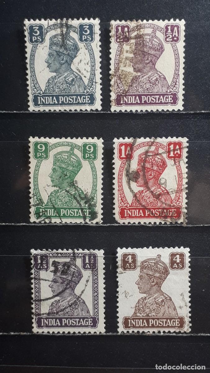 Sellos: INDIA INGLESA. A&Ntilde;O 1941. &deg;. YVERT 161/4, 166, 170