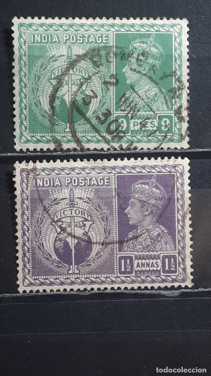 Sellos: INDIA INGLESA. A&Ntilde;O 1941. &deg;. YVERT 174/5
