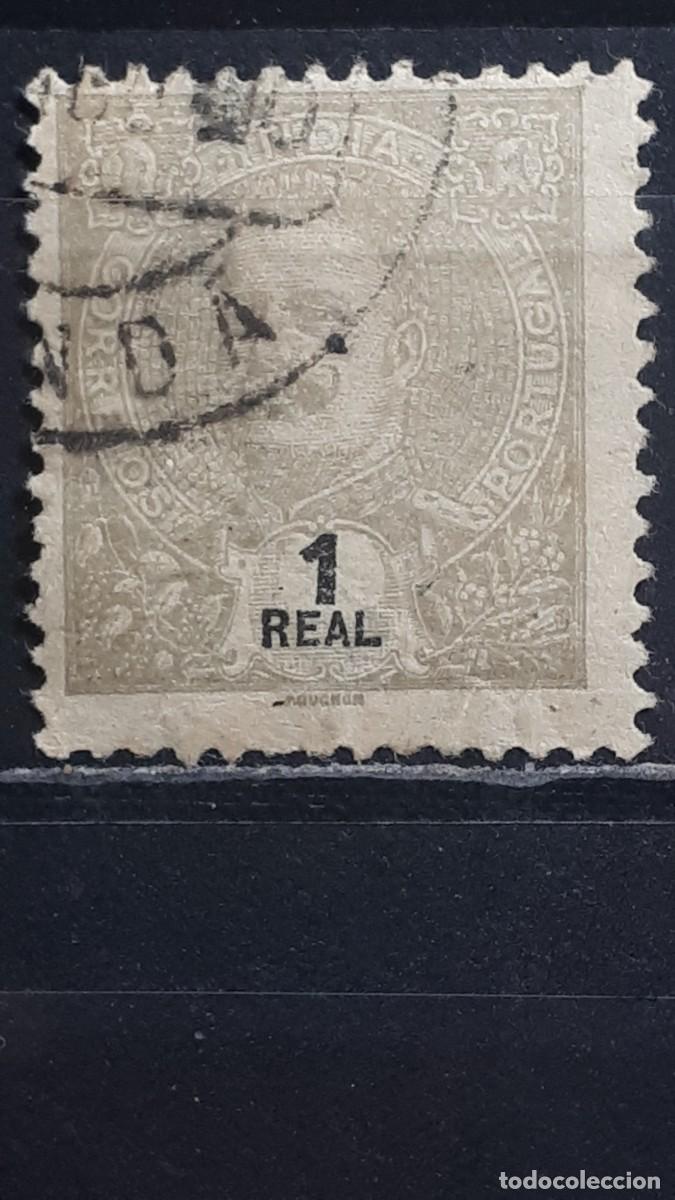 Sellos: INDIA PORTUGUESA. A&Ntilde;O 1903-4. &deg;. YVERT 177