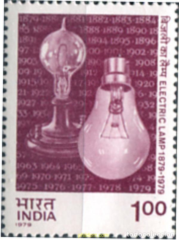Sellos: 325898 MNH INDIA 1979 EDISON