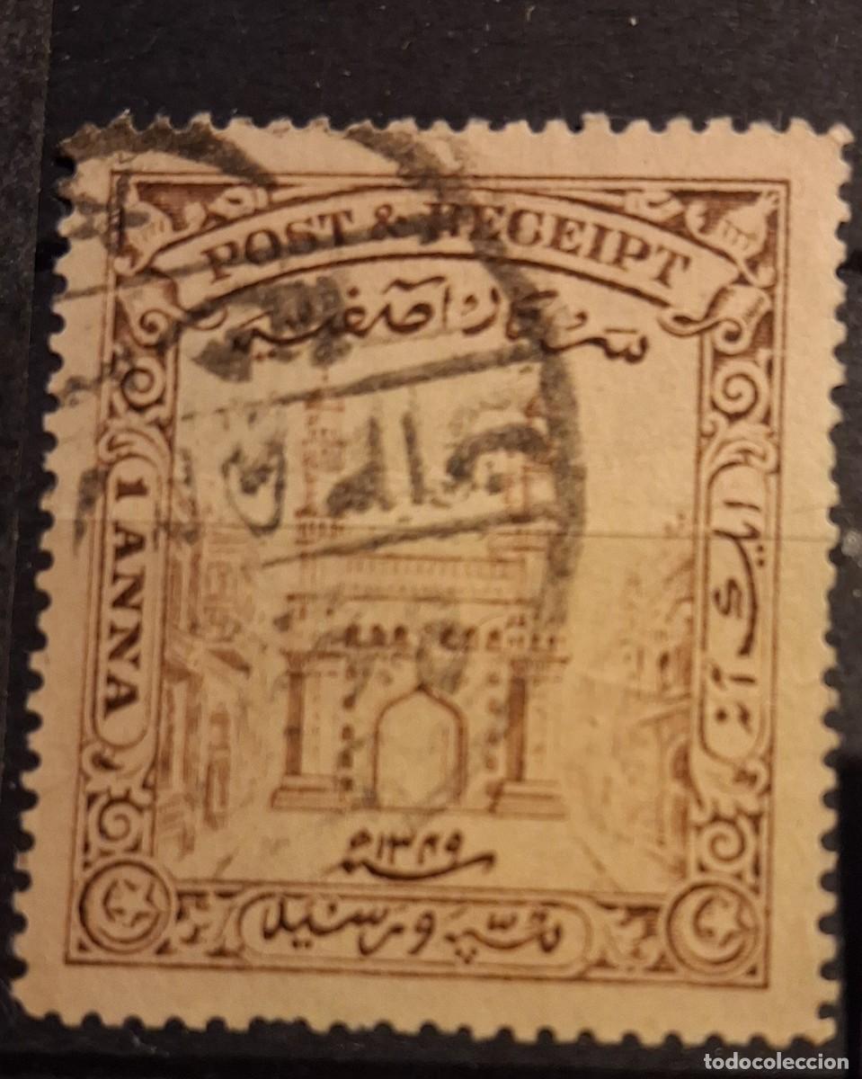 Sellos: INDIA, HYDERABAD, 1934, CAT.YT.31.
