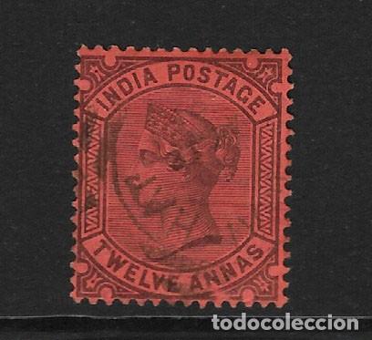 Sellos: INDIA INGLESA - CLASICO. Yvert n&ordm; 42 usado