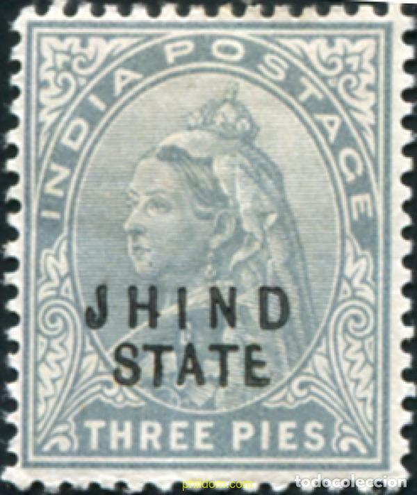Sellos: 791737 HINGED JHIND 1903 SELLOS DE LA INDIA INGLESA DEL 1892-1900 SOBRECARGA - JHIND STATE-