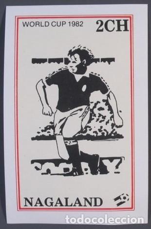 Sellos: NAGALAND 1982 SHEET MNH FUTBOL MUNDIAL DE ESPA&Ntilde;A 82 WORLD CUP FOOTBALL SOCCER DEPORTES SPORTS
