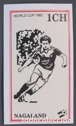 Sellos: NAGALAND 1982 SHEET MNH FUTBOL MUNDIAL DE ESPA&Ntilde;A 82 WORLD CUP FOOTBALL SOCCER DEPORTES SPORTS