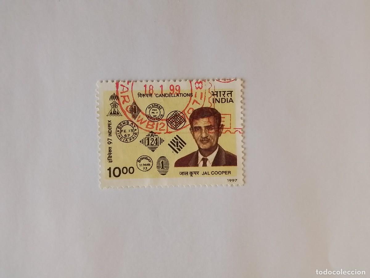 Sellos: A&Ntilde;O 1997 INDIA SELLO USADO