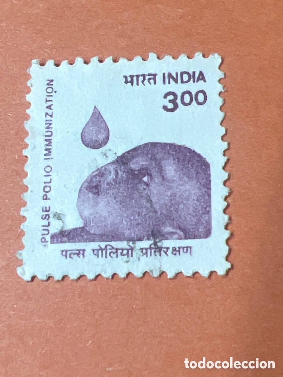 Sellos: S54. SELLO INDIA - 300 -India 1998 Oral Polio