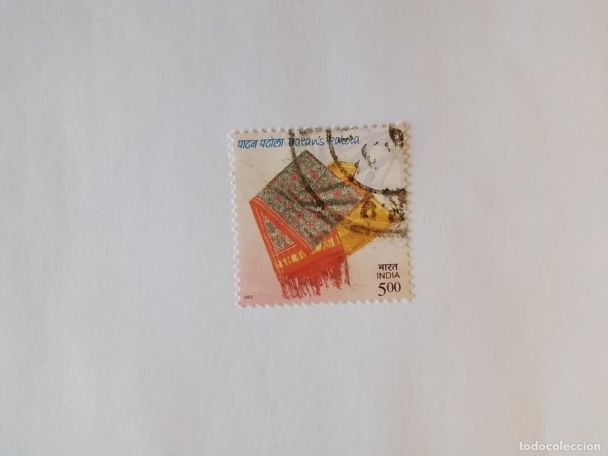 Sellos: A&Ntilde;O 2002 INDIA SELLO USADO - Foto 1