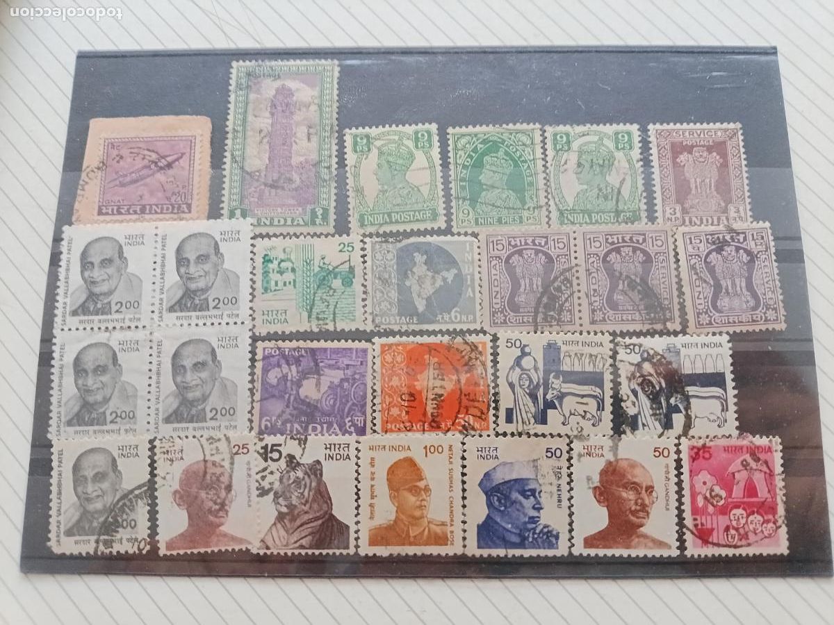 Sellos: Lote de sellos de India - Foto 1
