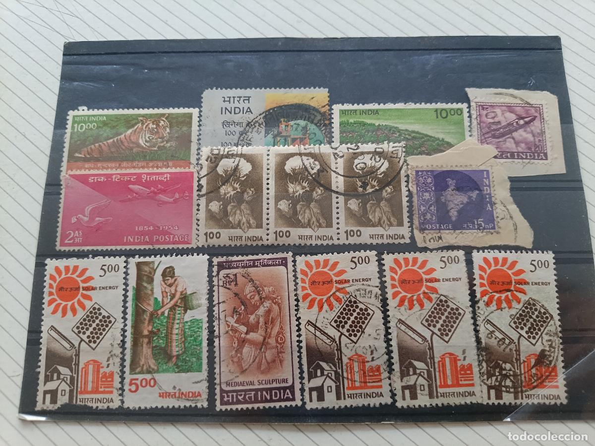 Selos: Lote de sellos de India