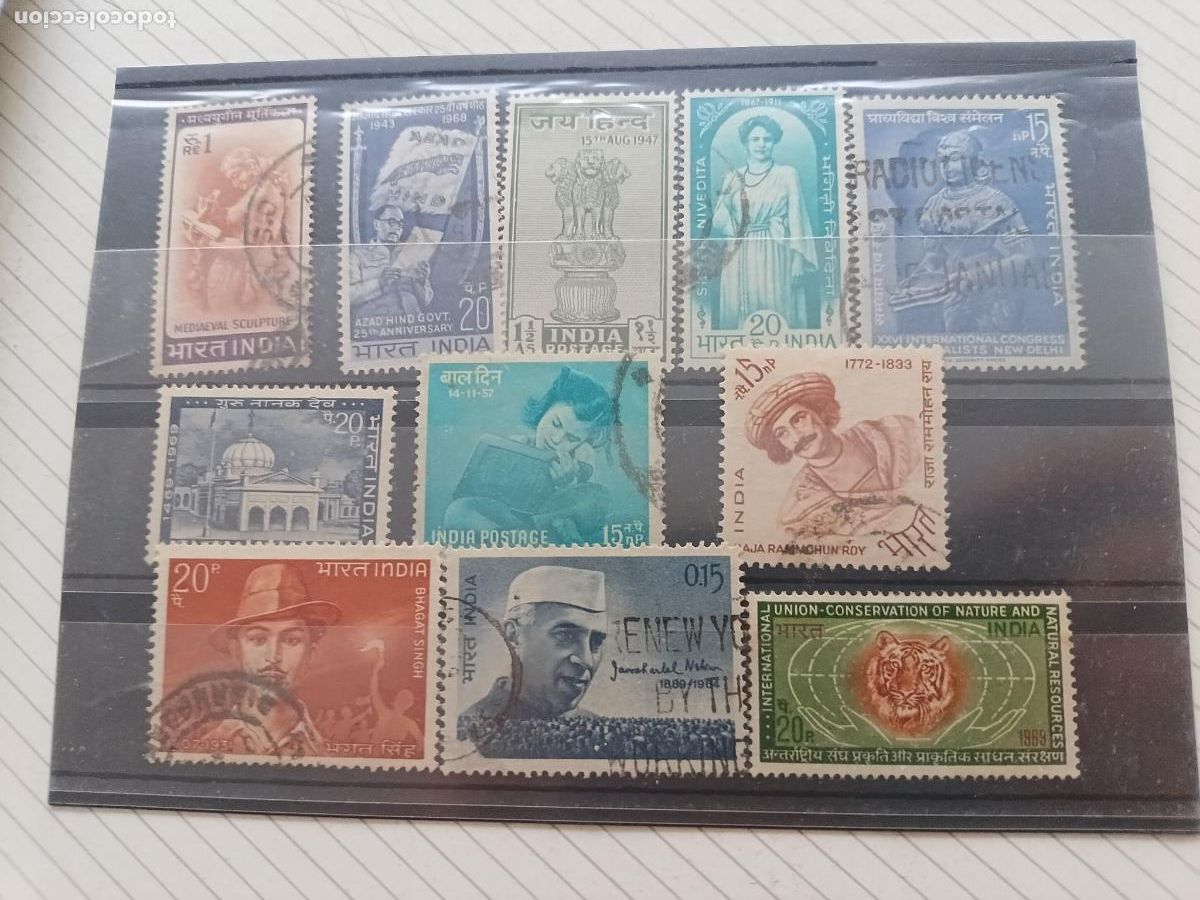 Selos: Lote de sellos de India