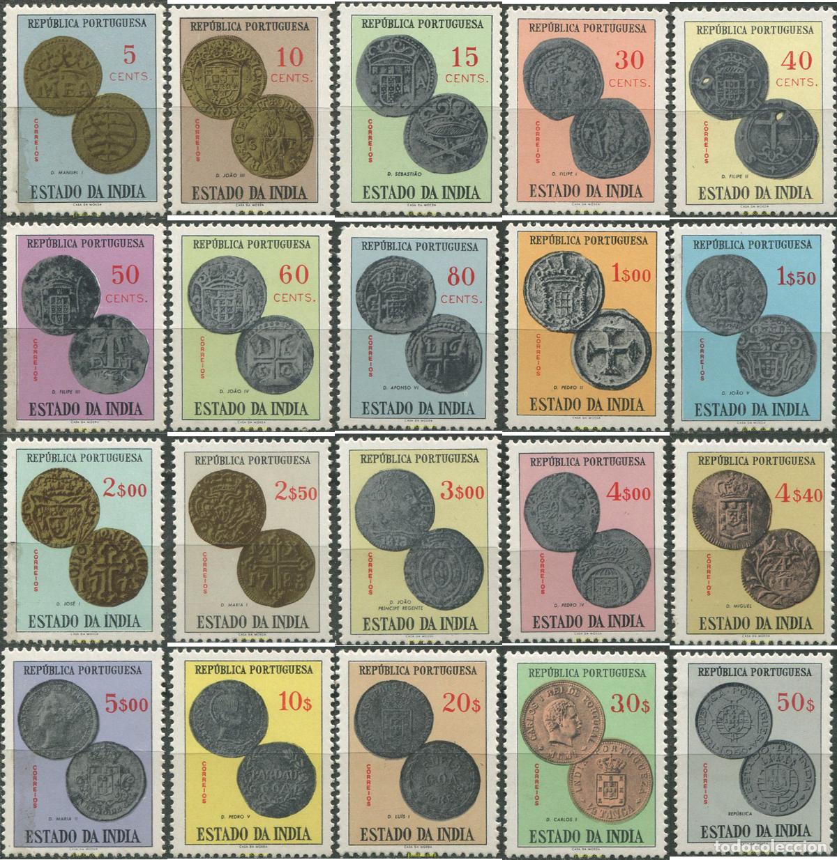 Sellos: 641217 MNH INDIA PORTUGUESA 1959 CASA DE LA MONEDA