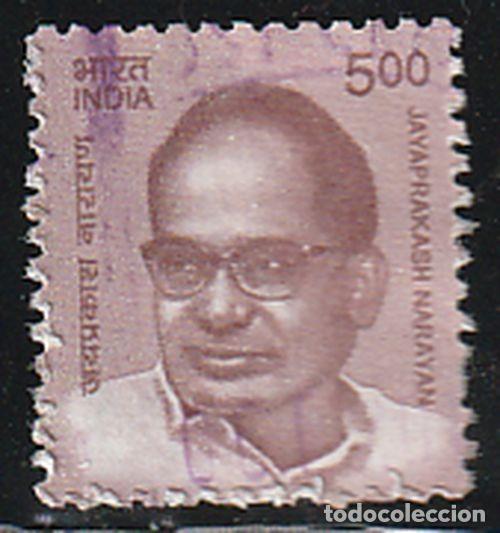 Sellos: India 2015 Scott 2763 Sello &ordm; Personajes Jayaprakash Narayan (1902-1979) Activista Politico