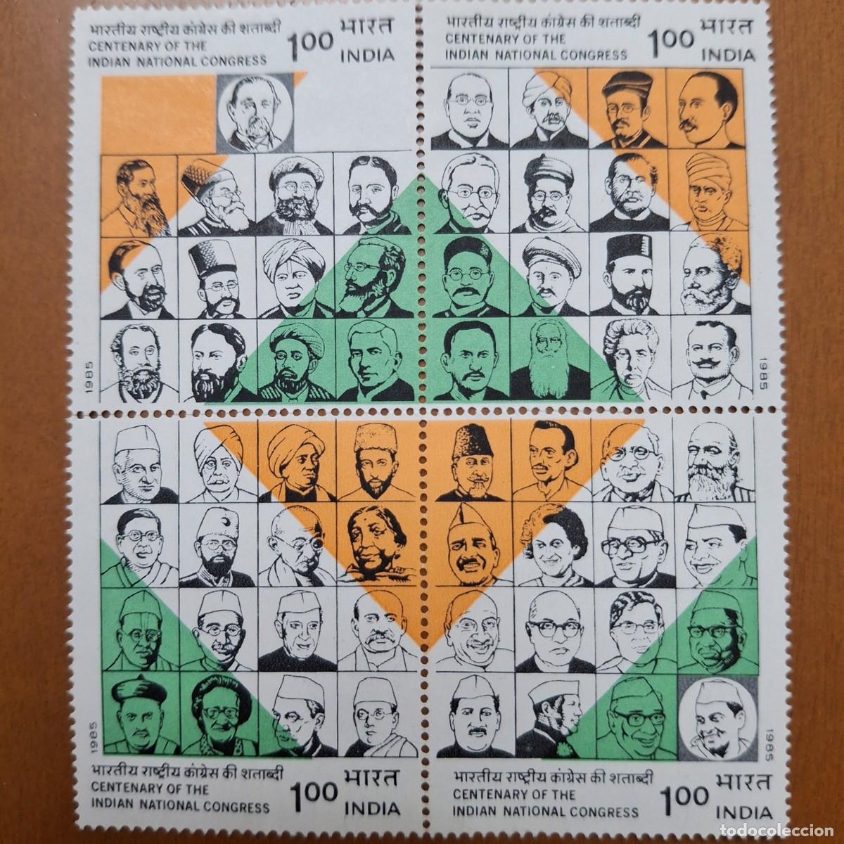 Francobolli: HB856 HOJITAS BLOQUE de INDIA en NUEVO ideal para tematicas (leer descripcion)